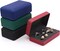 Ring Storage Boxes for Multiple Rings, Compact and Stylish Travel Ring Holder Case Box, Portable Small Ring Tray Jewelry Organizer Box Fit for Women, Girl (Black)